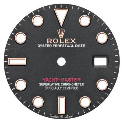 Yacht-Master Rose Gold With Black Dial