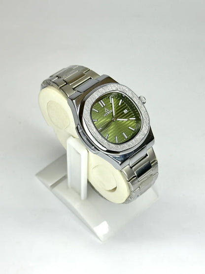 Patek Philippe Nautilus  Silver Chain