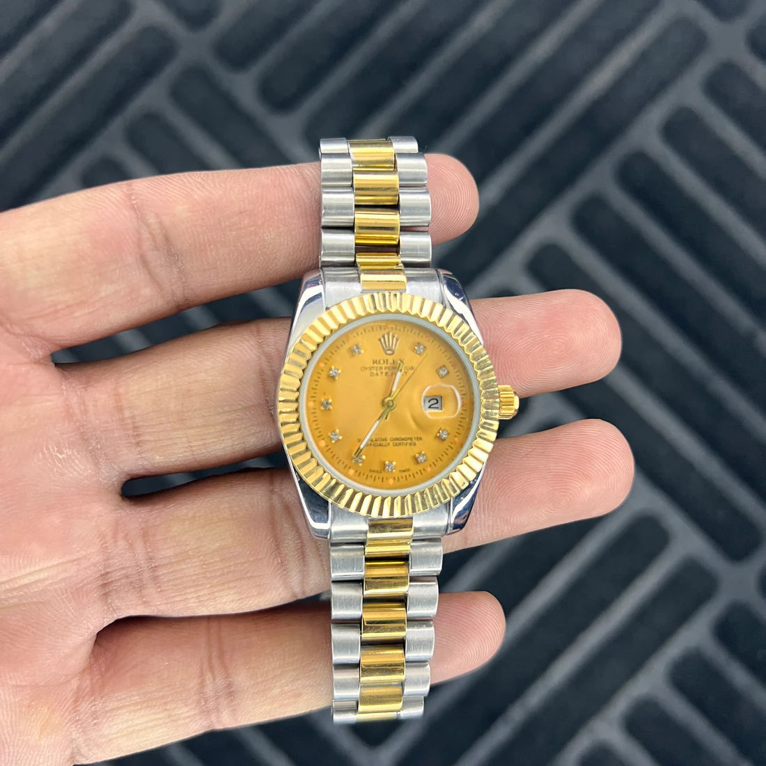 Rolex Ladies Day-Date Two Tone Gold