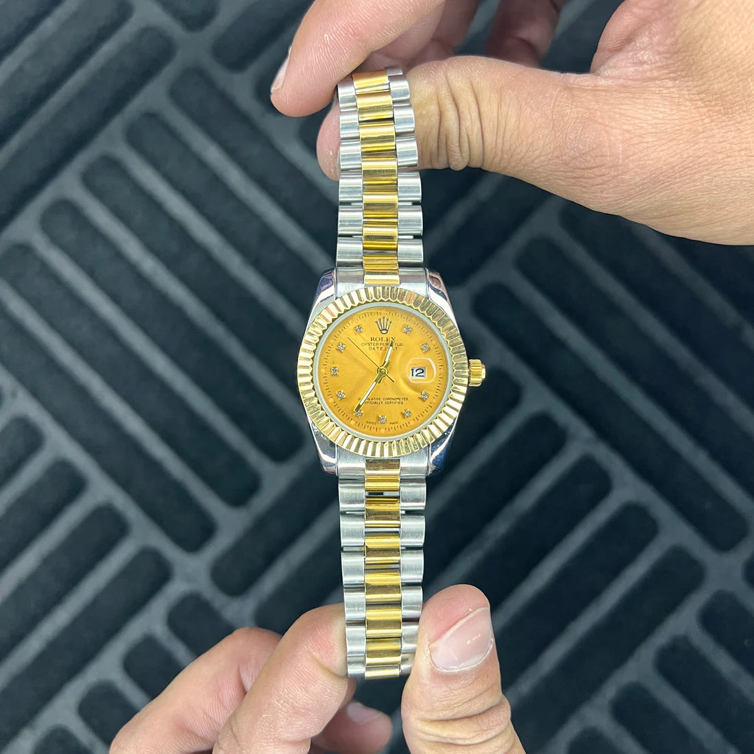 Rolex Ladies Day-Date Two Tone Gold